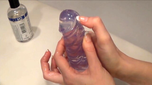 Jerk Off Instruction #1 - Close-Up Handjob with French Nails xxx amateur video